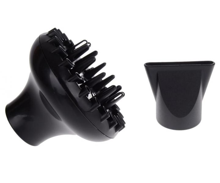 Fén na vlasy s ionizací Olymp Hair Master Dryer x1i - 2000W, černý/stříbrný