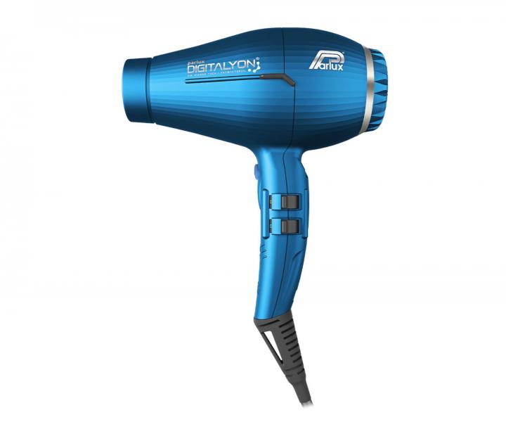 Profesionální fén na vlasy Parlux Digitalyon - 2400 W, modrý