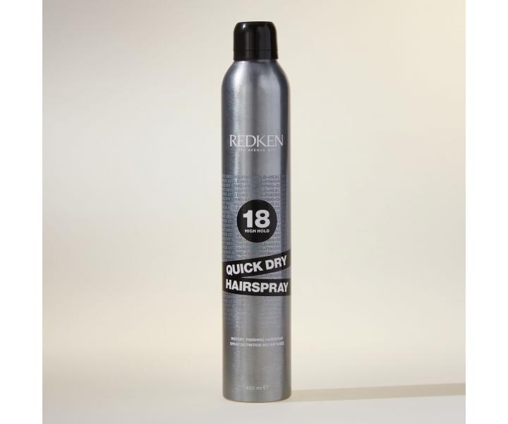 Rychleschnouc lak na vlasy s velmi silnou fixac Redken Quick Dry Hairspray - 400 ml