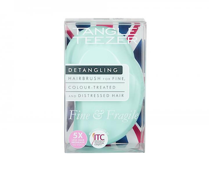 Kart na rozesvn vlas Tangle Teezer Fine & Fragile Mint Violet - mintov, fialov