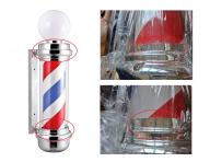 Sv�teln� pouta� pro holi�stv� Eurostil Professional 04744 - 85 cm, st��brn� - II. jakost - vada n�st�iku
