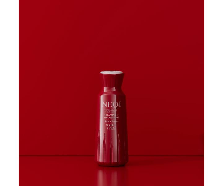 Intenzivně regenerační šampon pro poškozené a barvené vlasy Neqi Repair Reveal Shampoo - 90 ml