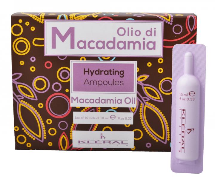 Ampulky pro regeneraci suchch vlas Klral Olio di Macadamia 10 x 10 ml