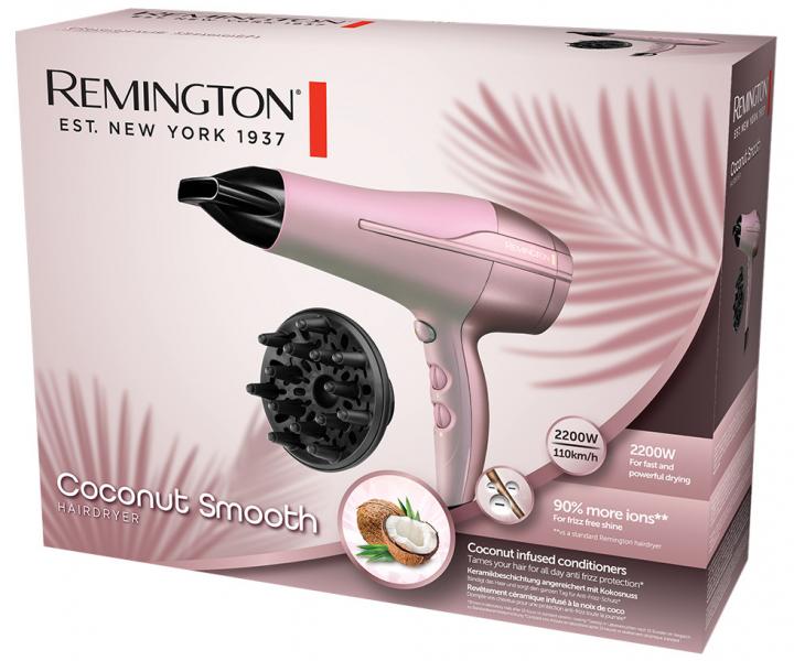 Fn na vlasy Remington Coconut Smooth - 2200 W, rov