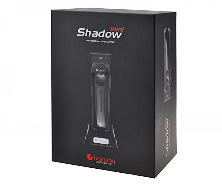 Profesionální konturovací strojek na vlasy Hairway Shadow Mini D029 - černý