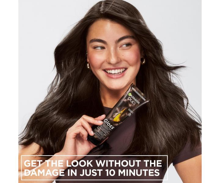 Barvic� maska na vlasy Garnier Olia Gloss Expensive Brunette - 150 ml, luxusn� hn�d�