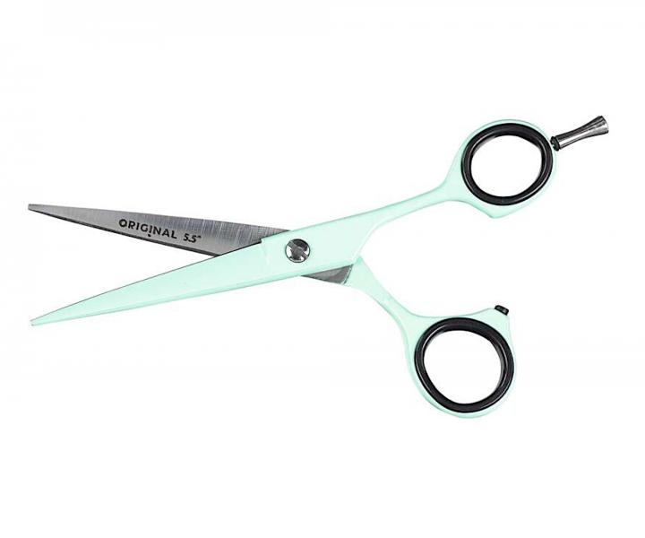 Kadeřnické nůžky Original Best Buy Professional Concave Limited Edition 5,5" - tyrkysové