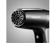 Profesionální fén na vlasy BaByliss Pro Falco BAB8550BE Silver - 2000 W, černo-stříbrný