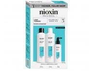 Řada pro mírně řídnoucí barvené vlasy Nioxin System 3