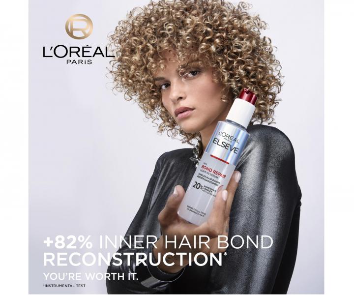 Řada pro regeneraci poškozených vlasů Loréal Elseve Bond Repair