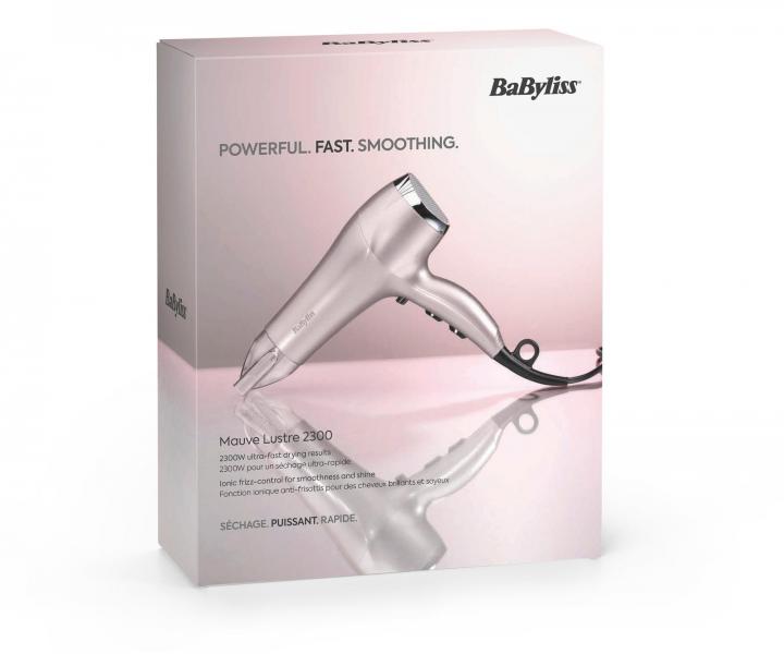 Fn na vlasy Babyliss Mauve Lustre D781E - 2300 W, perleov rov
