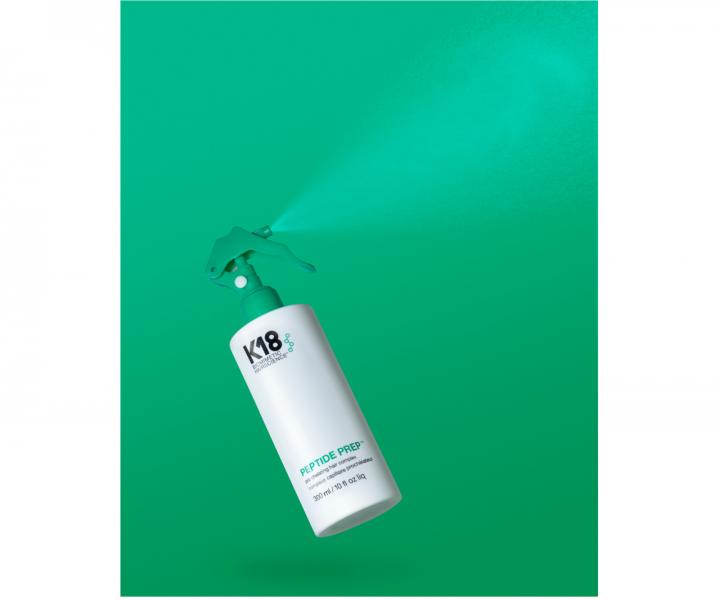 Čisticí sprej na vlasy pro odstranění kovů a minerálů K18 Peptide Prep Pro Chelating Hair Complex - 300 ml
