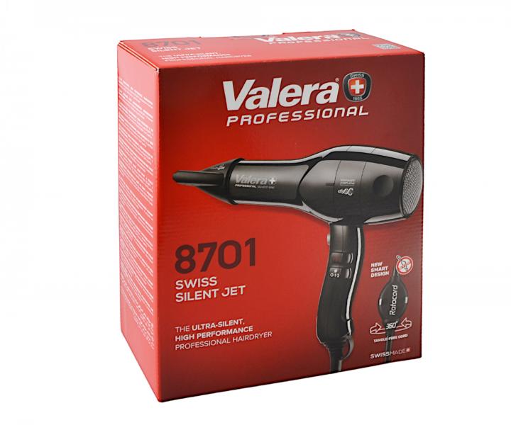 Profesionální fén na vlasy Valera Swiss Silent Jet SXJ 8701 RC - 2200 W, černý