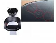 Kadeřnický mycí box Detail Rio - černý - II. jakost - pokrčená koženka