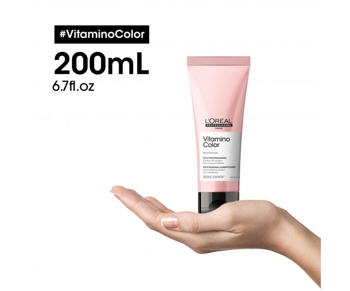 Sada pro barven vlasy Loral Professionnel Serie Expert Vitamino Color + kosmetick taka zdarma