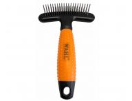 Oboustrann� vy�es�vac� h�eben na zv��ec� srst Wahl Professional Double Row Rake 58443 - oran�ov�