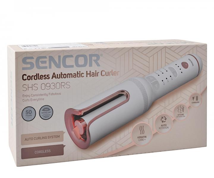 Automatická nabíjecí rotační kulma Sencor SHS 0930RS - bílá