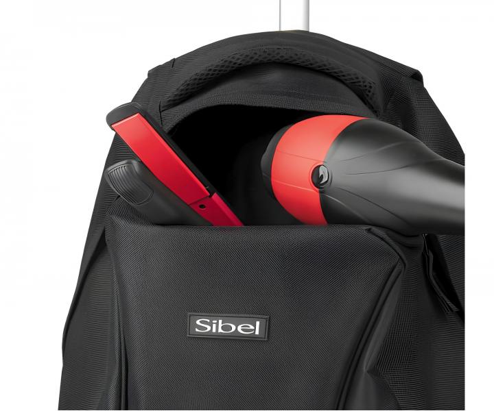 Cestovn� batoh s teleskopickou rukojet� Sibel Backpack - �ern�