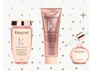 D�rkov� sada s olejem pro lesk a hydrataci vlas� se sklonem ke krepat�n� K�rastase Gloss Absolu Set
