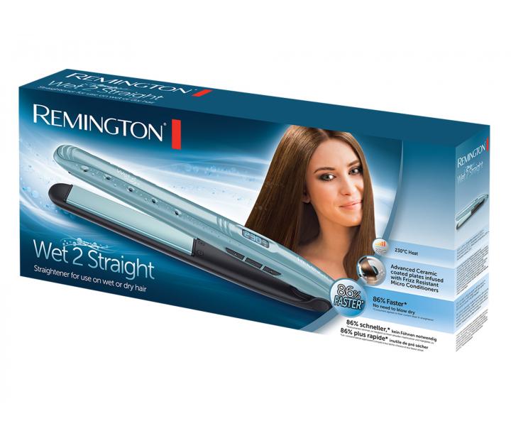 Žehlička na vlasy Remington Wet2Straight S7300