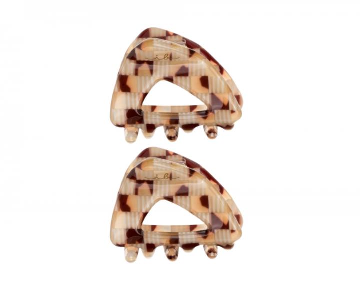 Sk�ipce do vlas� Invisibobble Clipstar XS All Stars Golden Caddie - 2 ks, jantarov� hn�d�