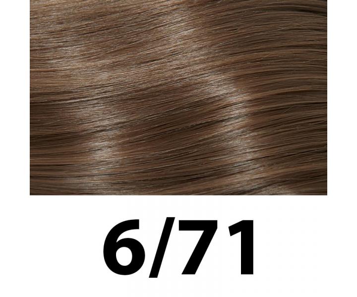 Barva na vlasy Subrina Professional Permanent Colour 100 ml - 6/71 tmav blond - hndo popelav