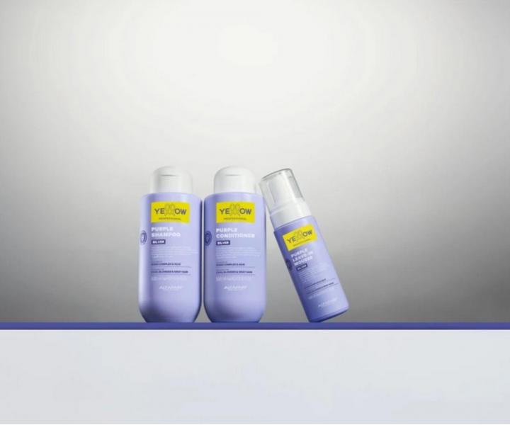 Fialov� �ampon pro neutralizaci �lut�ch t�n� Yellow Professional Silver Purple Shampoo - 500 ml