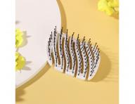 Kart�� na vlasy s nylonov�mi �t�tinami Sister Young Mila Pocket Hair Brush - b�l�