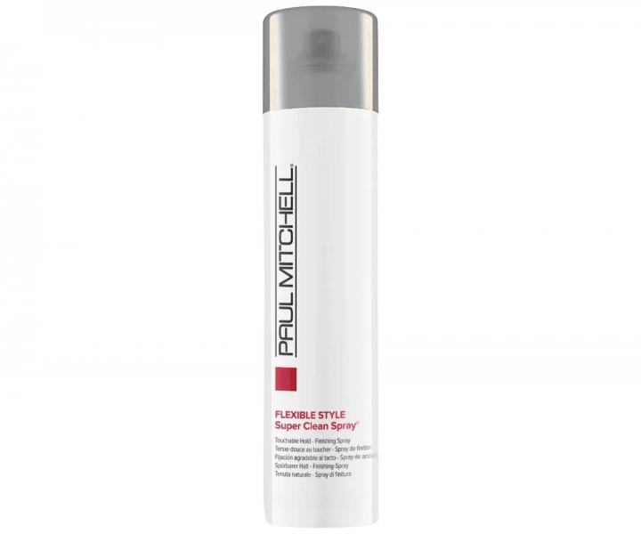 Sada laku se střední fixací Paul Mitchell Flexible Style Super Clean Spray - 300 ml - 1+1 zdarma