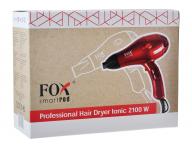 Profesionln fn na vlasy Fox Smart - 2100 W, erven