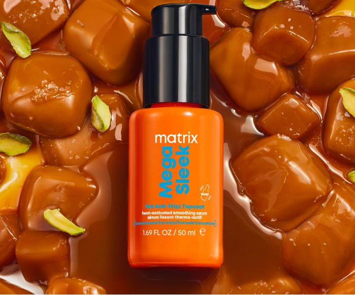 Uhlazuj�c� termoochrann� s�rum pro nepoddajn� vlasy Matrix Mega Sleek 96H Anti-Frizz TopCoat Serum - 50 ml