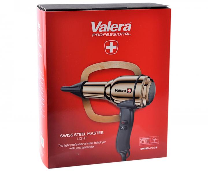 Profesion�ln� f�n na vlasy Valera Swiss Steel Master Light - 2000 W, zlat�
