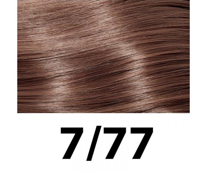 Přeliv na vlasy Subrina Professional Demi Permanent 60 ml - 7/77 středně blond - čokoládová