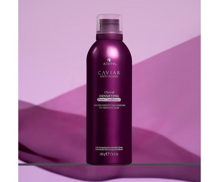 Pěnový kondicionér pro řídnoucí vlasy Alterna Caviar Clinical Densifying Foam Conditioner - 240 g