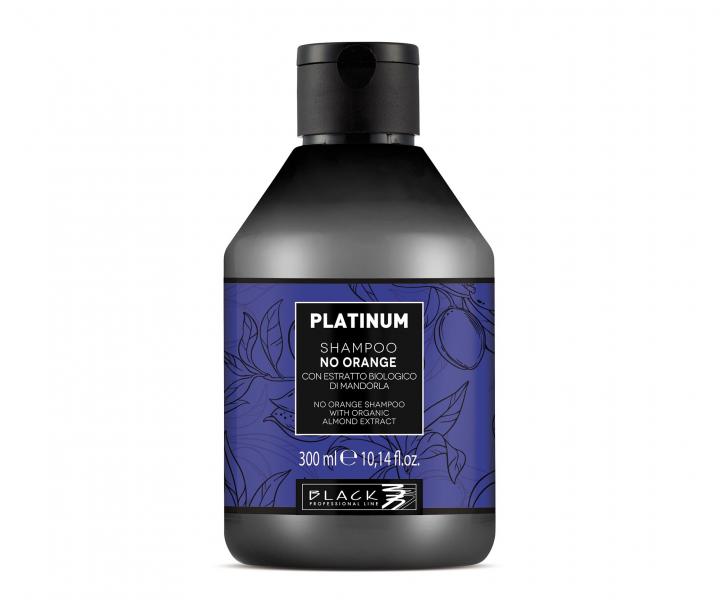 Dárková neutralizační sada pro tmavé vlasy Black Platinum No Orange