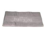 Bavlněný ručník Pirates of the Barbertime Towel With Barbertime Logo 50 x 90 cm - šedý