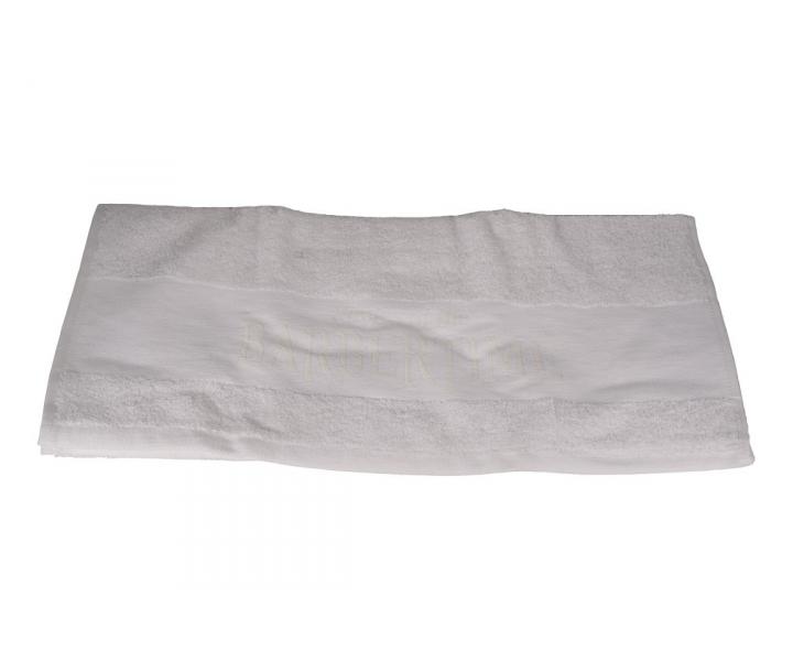 Bavlněný ručník Pirates of the Barbertime Towel With Barbertime Logo 50 x 90 cm - bílý