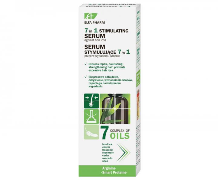 Bezoplachové stimulující sérum proti vypadávání vlasů Elfa Pharm 7in1 Stimulating Serum - 100 ml