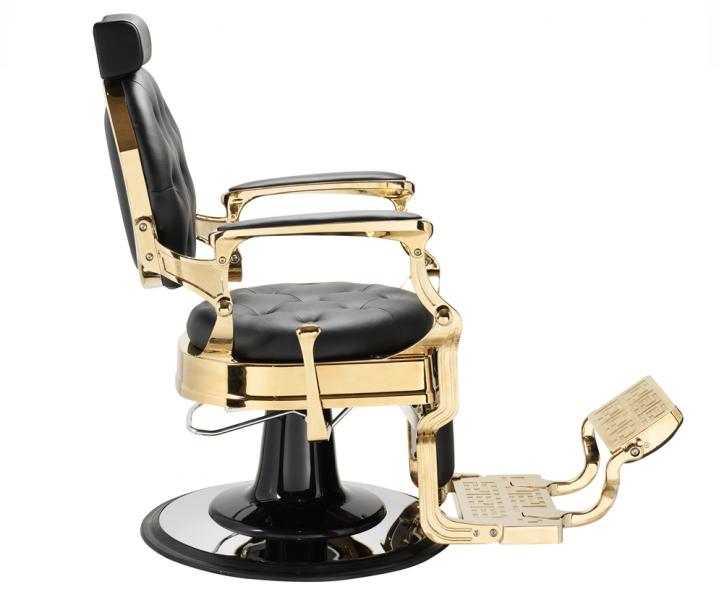 Kade�nick� barber k�eslo Hairway Romeo - zlat� - II. jakost, prom��kl� a praskl� konstrukce