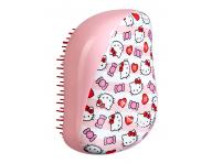 Kartáč na vlasy Tangle Teezer Compact - Hello Kitty Candy Stripes, růžový