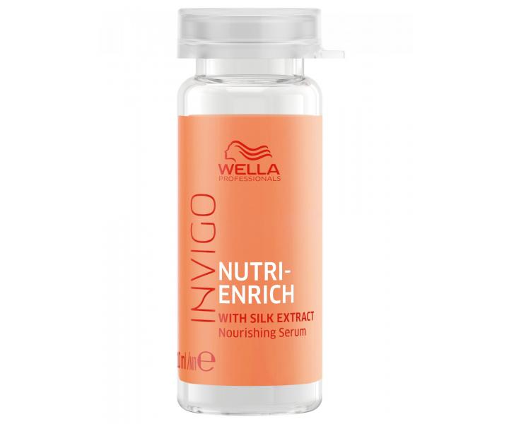 Ampulky pro suché a poškozené vlasy Wella Invigo Nutri-Enrich Nourishing Serum -  8 x 10 ml