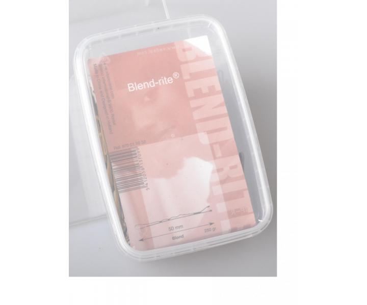 Vlnitá sponka Sibel Blend-rite - 5 cm, matná zlatá - 250 g