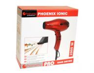 Fn s difuzrem Hairway Phoenix Ionic - 2000 W, erven - rozbalen