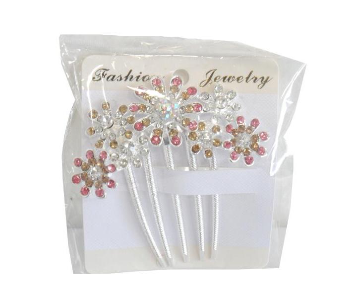 Svatebn trasov hebnek do vlas - kytiky - rov