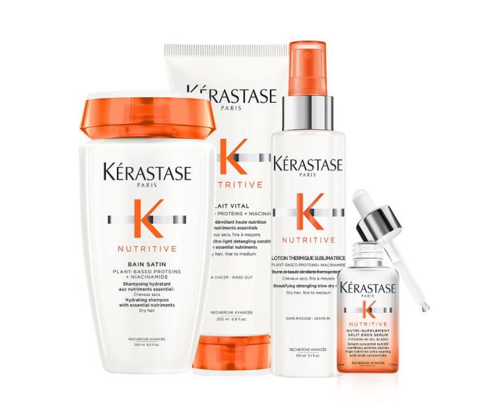 Lehk intenzivn vyivujc a hydratujc kondicionr Krastase Nutritive Lait Vital - 200 ml