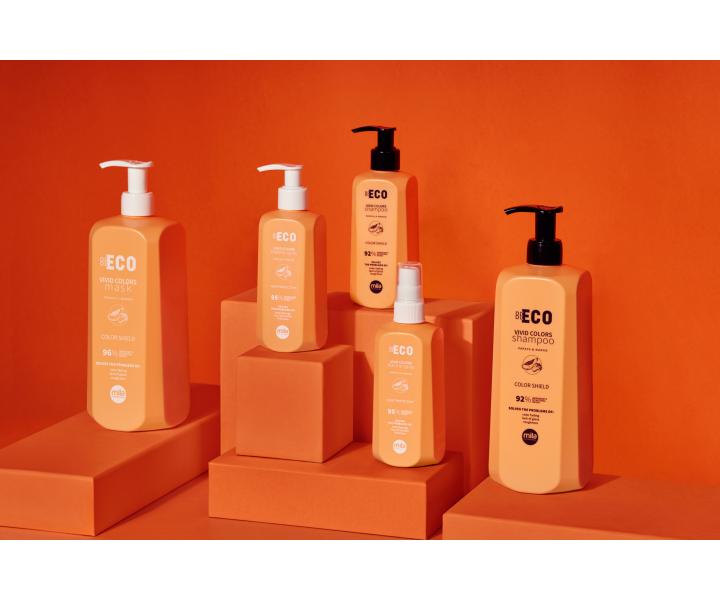 ampon s kyselm pH pro barven vlasy Mila Professional Be Eco Vivid Colors Shampoo - 900 ml