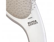 Kartáč na rozčesávání vlasů s nylonovými štětinami Olivia Garden Curve - stříbrný