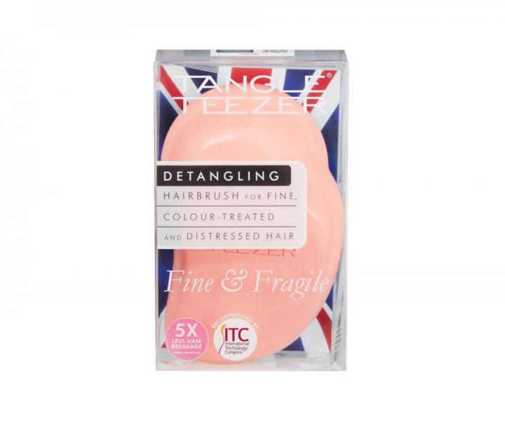 Kartáč na rozčesávání jemných vlasů Tangle Teezer Fine and Fragile Watermelon Sky - oranžovo-modrý