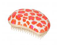 Kartáč na rozčesávání vlasů Tangle Teezer Original Mini Leo Orange - bílo-oranžový