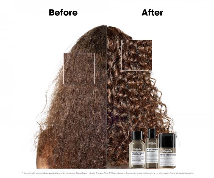 ada pro pokozen vlasy Loral Professionnel Serie Expert Absolut Repair Molecular